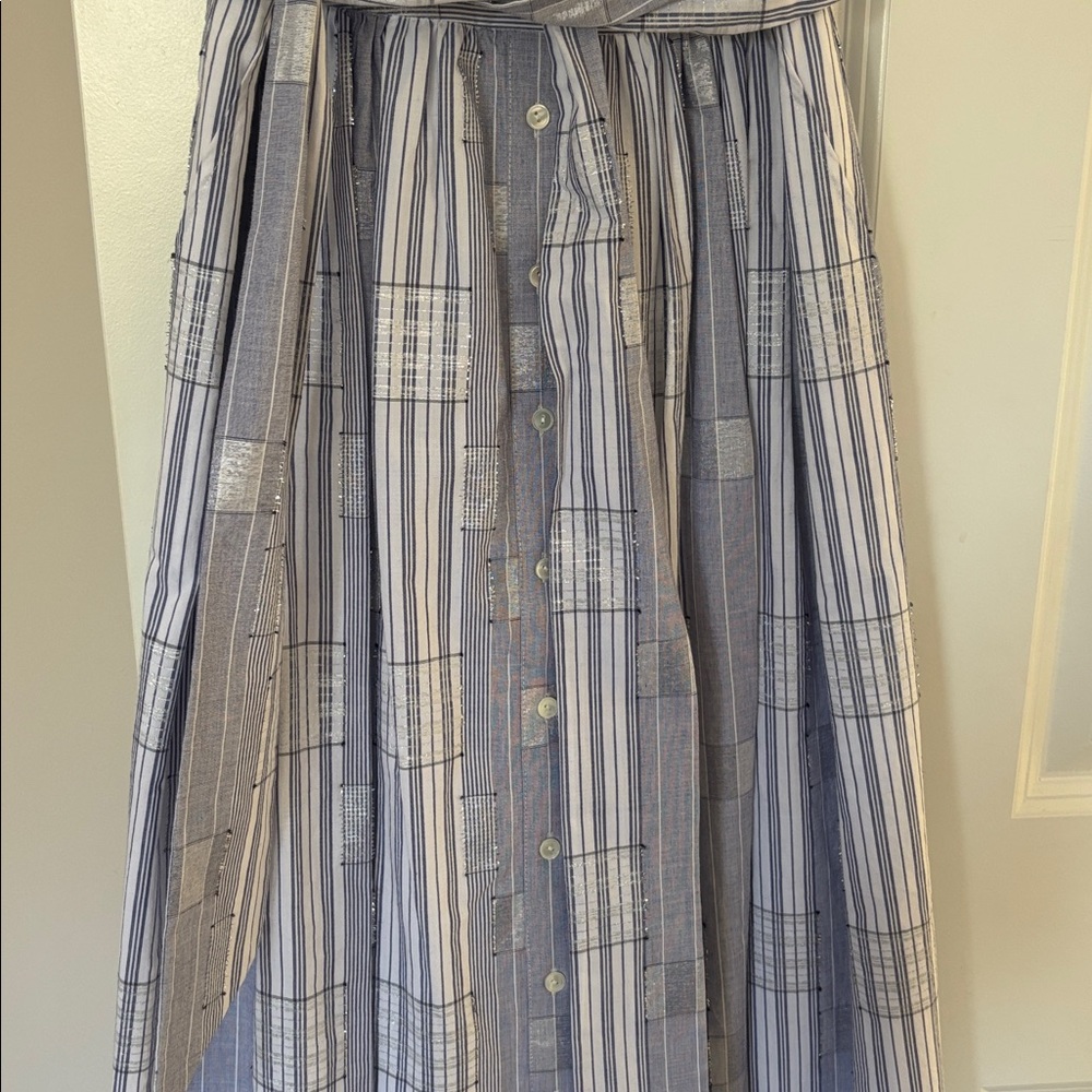 NWT $485 Ramy Brook Navy Aralyn Dress. Size XS - Picture 9 of 10